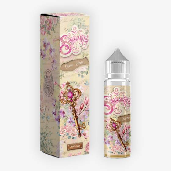 E-liquide Citron Cerise 50 mL - Singularités