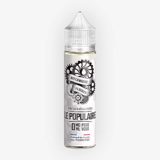 E-liquide Le Populaire 50 mL - Pièces Détachées La Mécanique des Fluides