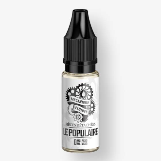 E-liquide Le Populaire 10 mL - La Mécanique des Fluides