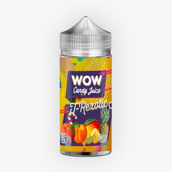 E-liquide T-Rexotic 100 mL - WOW Candy Juice Made in Vape