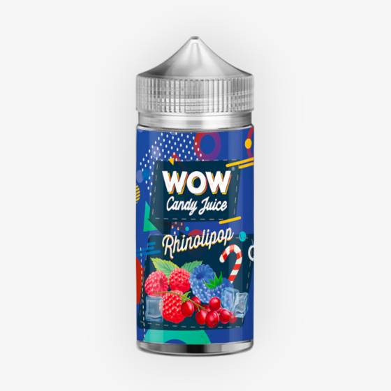 E-liquide Rhinolipop 100 mL - WOW Candy Juice Made in Vape