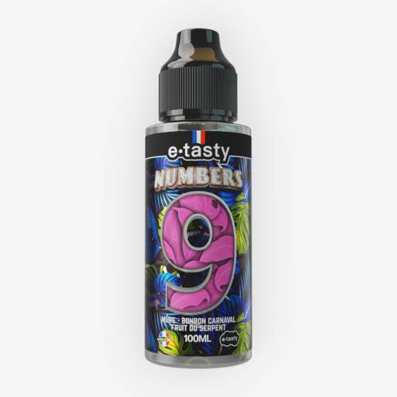 E-liquide Numbers 9 100 mL - Numbers E.Tasty