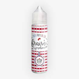 E-liquide Fraise Symphonie 50 mL - Le Coq Qui Vape