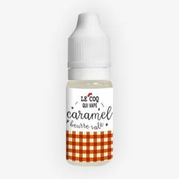 E-liquide Caramel Beurre Salé 10 mL - Le Coq Qui Vape