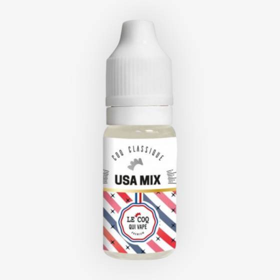 E-liquide USA Mix 10 mL - Le Coq Qui Vape