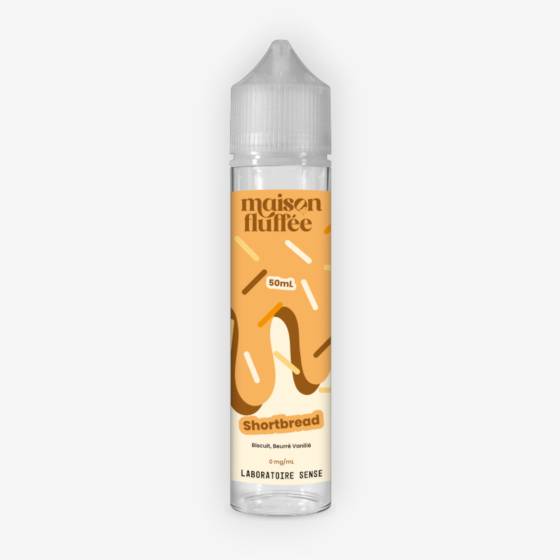 E-liquide Shortbread 50 mL - Maison Fluffée