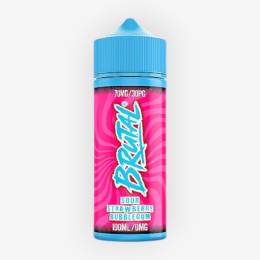 E-liquide Sour Strawberry Bubblegum 100 mL - Brutal (Just Juice)