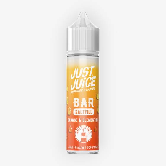 E-liquide Orange & Clementine 40 mL - Bar Saltfill (Just Juice)