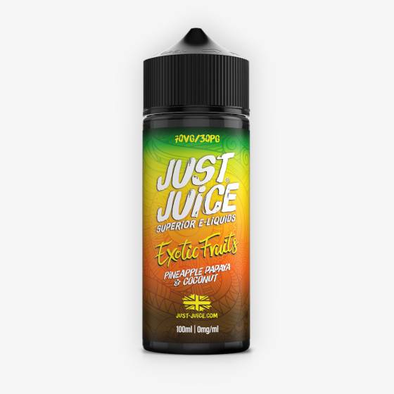 E-liquide Ananas Papaye & Noix de Coco 100 mL - Exotic Fruits (Just Juice)