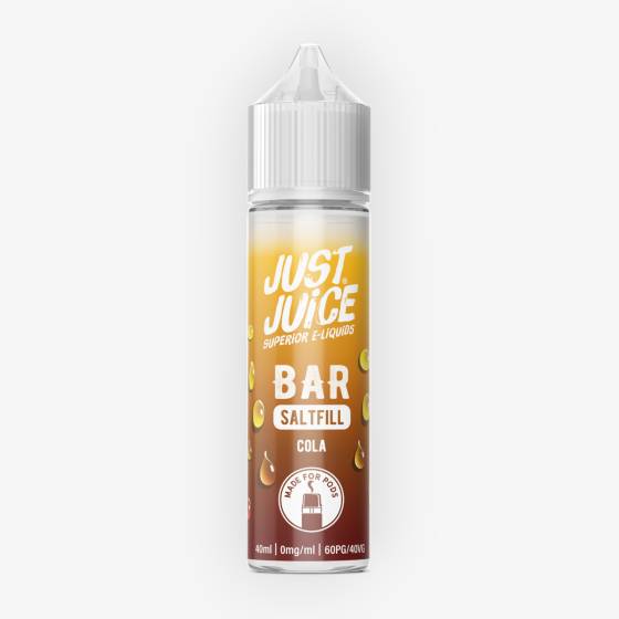 E-liquide Cola 40 mL - Bar Saltfill (Just Juice)