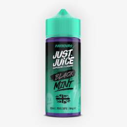 E-liquide Black Mint 100 mL - Mint (Just Juice)