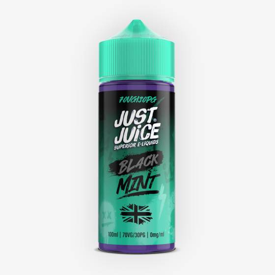 E-liquide Black Mint 100 mL - Mint (Just Juice)