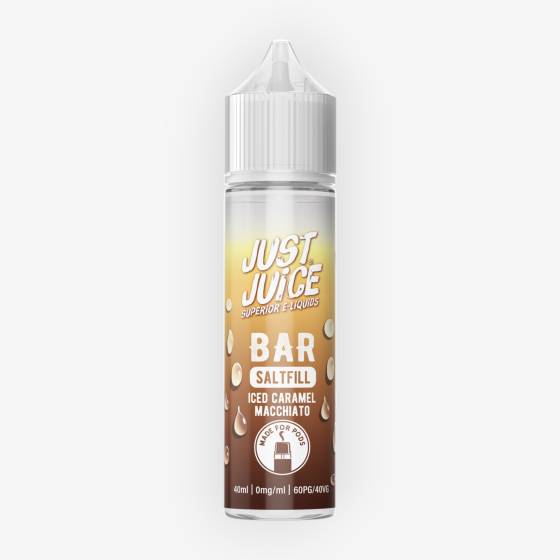 E-liquide Iced Caramel Macchiato 40 mL - Bar Saltfill (Just Juice)