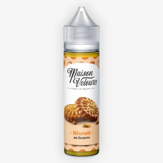 E-liquide Biscuit Au Beurre 50 mL - Maison Velours