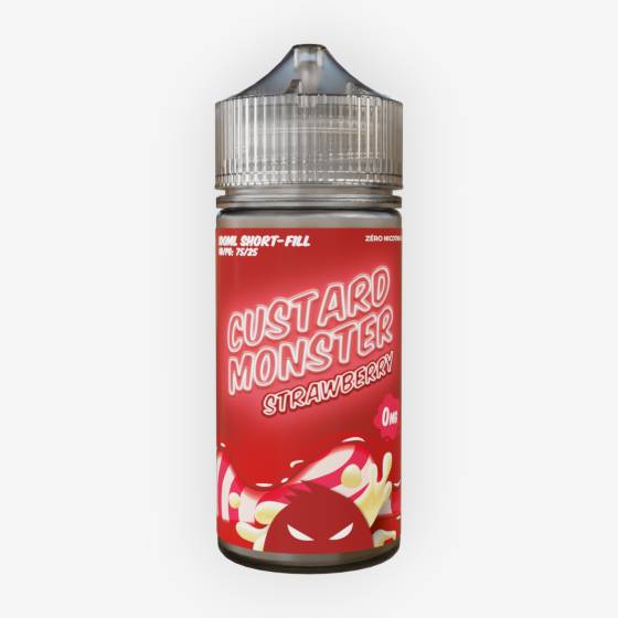 E-liquide Strawberry 100 mL - Custard Monster (Monster Vape Labs)