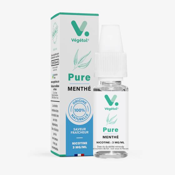 E-liquide Menthé 10 mL - Végétol Pure