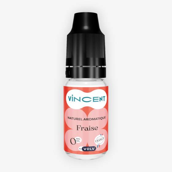 E-liquide Fraise 10 mL - Vincent (VDLV)