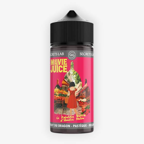 E-liquide Le Fabuleux Destin D' Amelie Melon 100 mL - Movie Juice