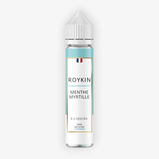 E-liquide Menthe Myrtille 50 mL - Roykin