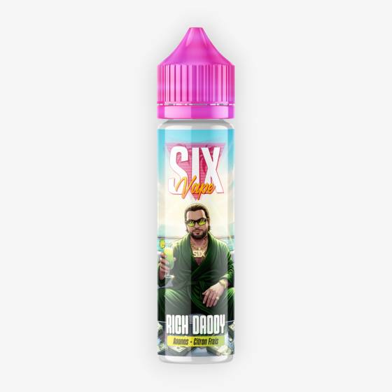 E-liquide Rich Daddy 50 mL - Six Vape Roykin