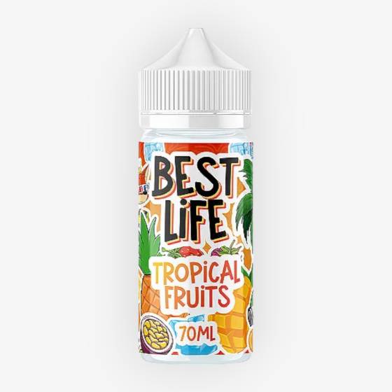 E-liquide Tropical Fruits 70 mL - Best Life Roykin