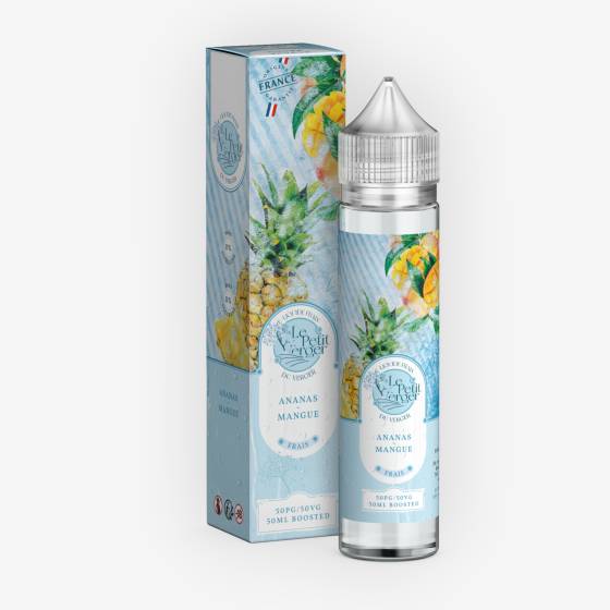 E-liquide Ananas Mangue Frais 50 mL - Le Petit Verger