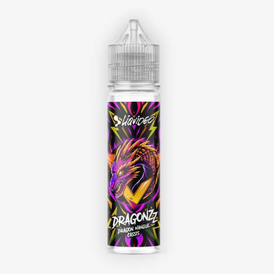 E-liquide Dragon Mangue Cassis 50 mL - Dragonzz Liquideo