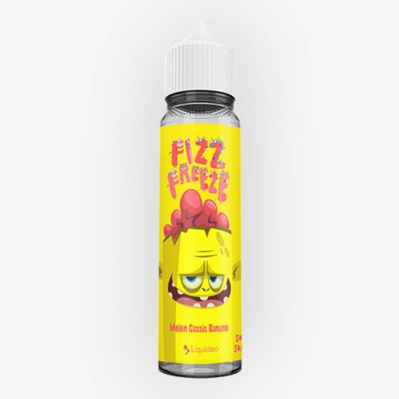 E-liquide Melon Cassis Banane 50 mL - Fizz & Freeze Liquideo