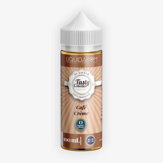 E-liquide Café Crème 100 mL - Tasty Collection Liquidarom
