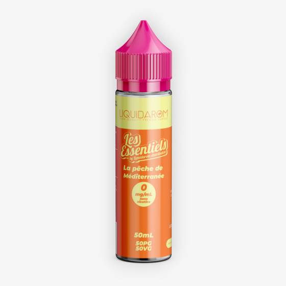 E-liquide La Pêche de Méditerranée 50 mL - Liquidarom