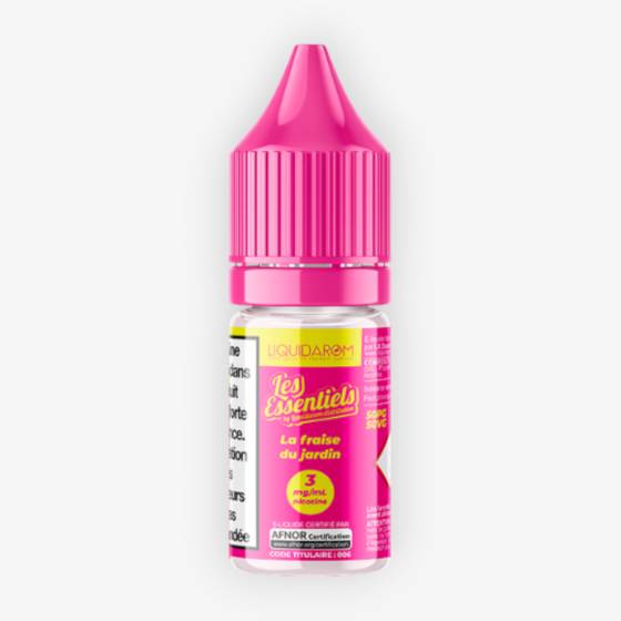 E-liquide La Fraise Du Jardin 10 mL - Liquidarom