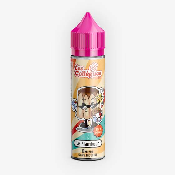 E-liquide Le Flambeur 50 mL - Les Collègues Liquidarom