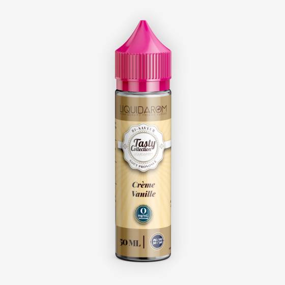 E-liquide Crème Vanille 50 mL - Tasty Collection Liquidarom