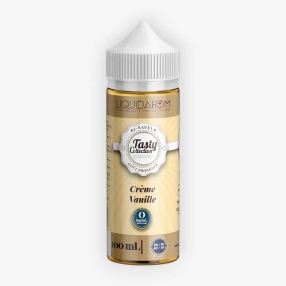 E-liquide Creme Vanille 100 mL - Tasty Collection Liquidarom