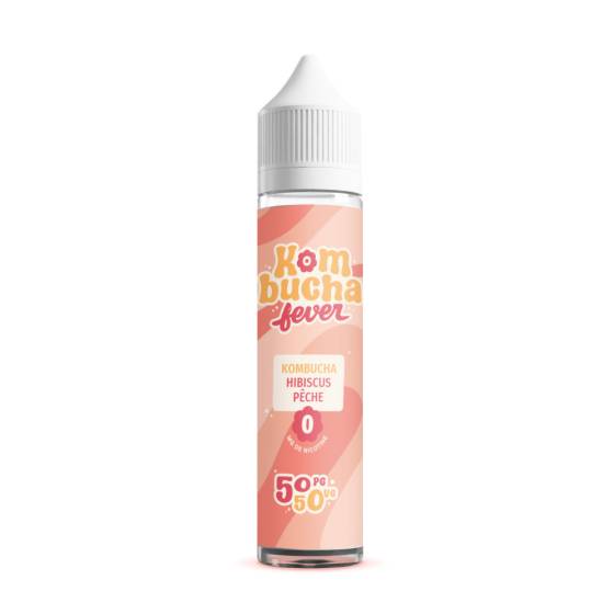 E-liquide Kombucha Hibiscus Pêche 50 mL - Kombucha Fever