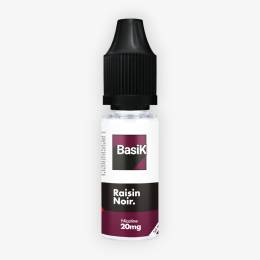 E-liquide Raisin Noir sels de nicotine 10 mL - BasiK Cloud Vapor