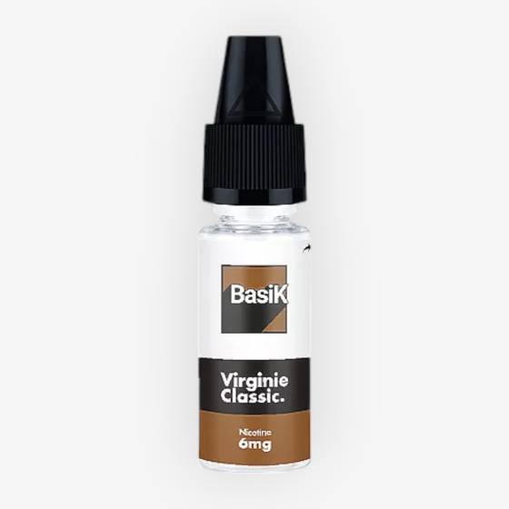 E-liquide Virginie Classic sels de nicotine 10 mL - BasiK Cloud Vapor