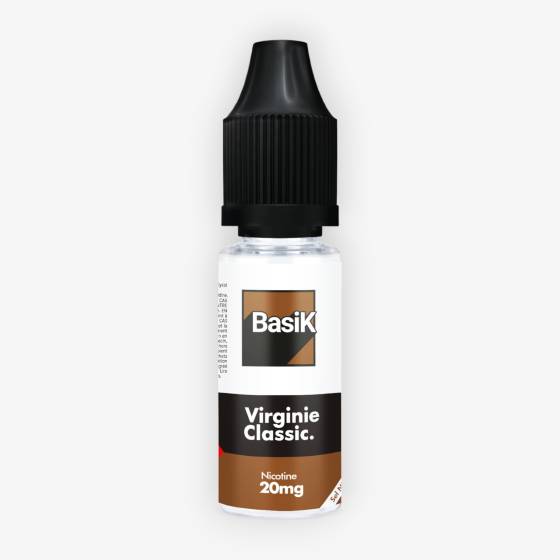 E-liquide USA Classic Sels de Nicotine 10 mL - BasiK Cloud Vapor