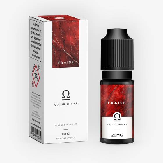 E-liquide Fraise Nic Salt Hybride 10 mL - Cloud Empire
