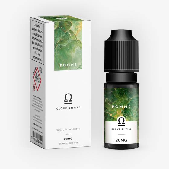 E-liquide Pomme Nic Salt Hybride 10 mL - Cloud Empire