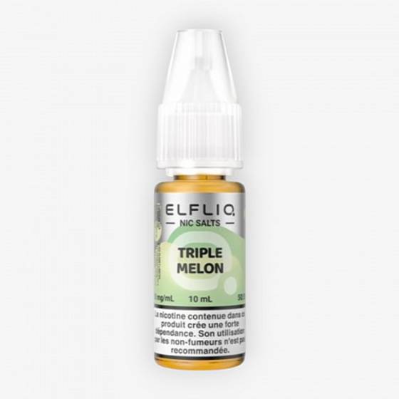 E-liquide Triple Melon Nic Salt 10 mL - Elfliq Elfbar