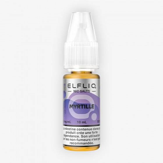 E-liquide Myrtille Nic Salt 10 mL - Elfliq ElfBar