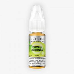 E-liquide Pomme Acidulée Nic Salt 10 mL - Elfliq ElfBar