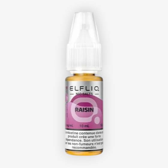 E-liquide Raisin Nic Salt 10 mL - Elfliq Elfbar