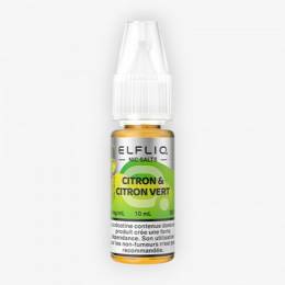 E-liquide Citron & Citron Vert Nic Salt 10 mL - Elfliq ElfBar