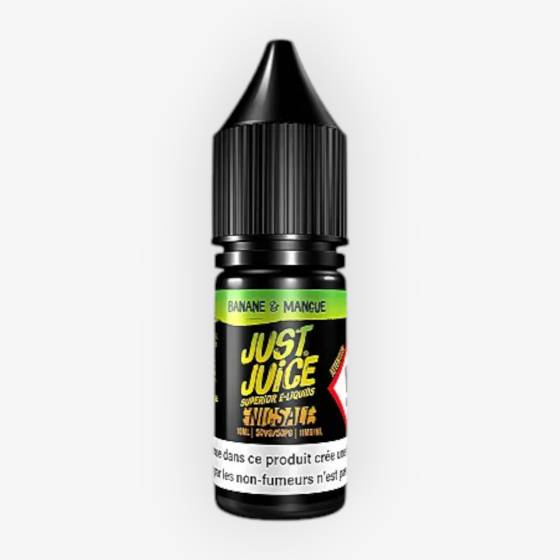 E-liquide Banane Mangue Nic Salt 10 mL - Just Juice