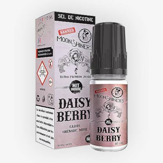 E-liquide Daisy Berry Nic Salt 10 mL - Moonshiners Le French Liquide