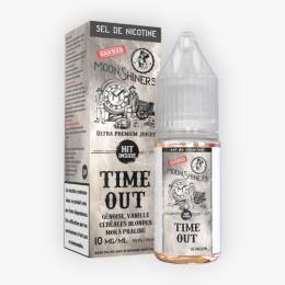 E-liquide Time Out Nic Salt 10 mL - Moonshiners Le French Liquide
