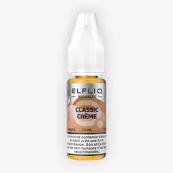E-liquide Classic Creme Nic Salt 10 mL - Elfliq ElfBar