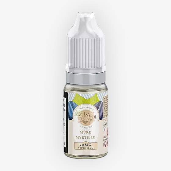 E-liquide Mûre Myrtille Nic Salt 10 mL - Le Petit Verger Savourea